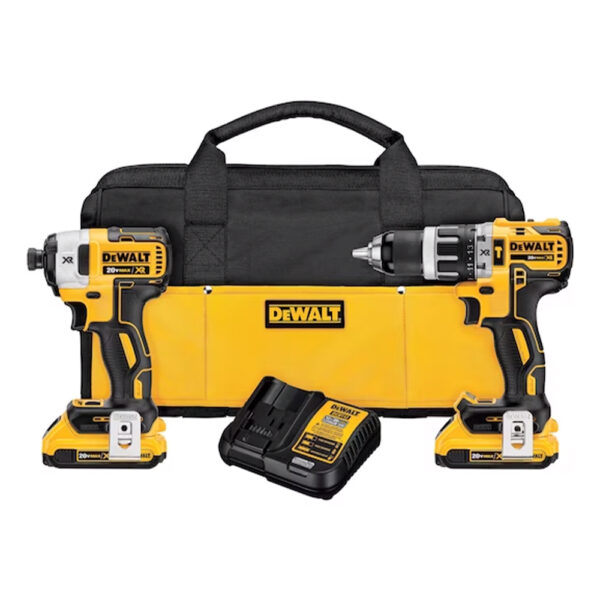 COMBO BARRENO PERCUTOR Y ATORNILLADOR DE IMPACTO INALAMBRICO 20V DEWALT DCD796/DCF887