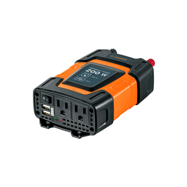 INVERSOR DE CORRIENTE 200W TRUPER 10448/INCO-200